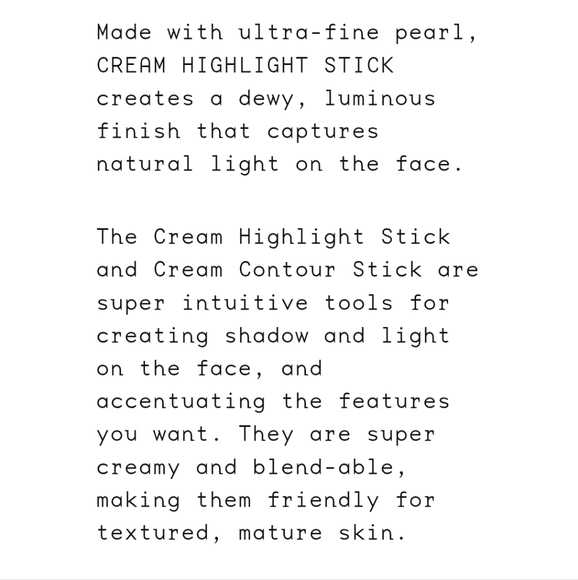 NIB 1999 BEAUTY CREAM HIGHLIGHTER STICK IN MIELE - Picture 7 of 14